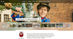 Desktop Screenshot of cottbus.de